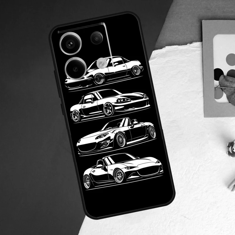 Чехол для Redmi Note 13 Pro Plus 9 10 11 12 9S 10S 11S 12S