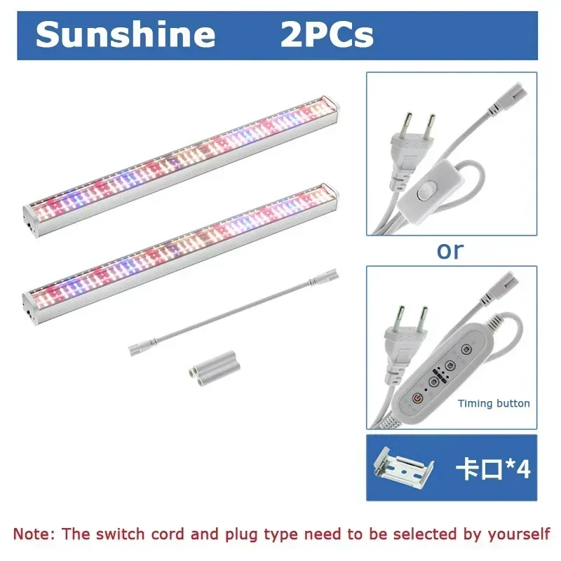 

Новейшие 1/2/4/6 шт. светодиодные светильники полного спектра для выращивания тепличных растений, овощных цветов, заполняющие светильники, беспочвенные лампы для выращивания, хит продаж