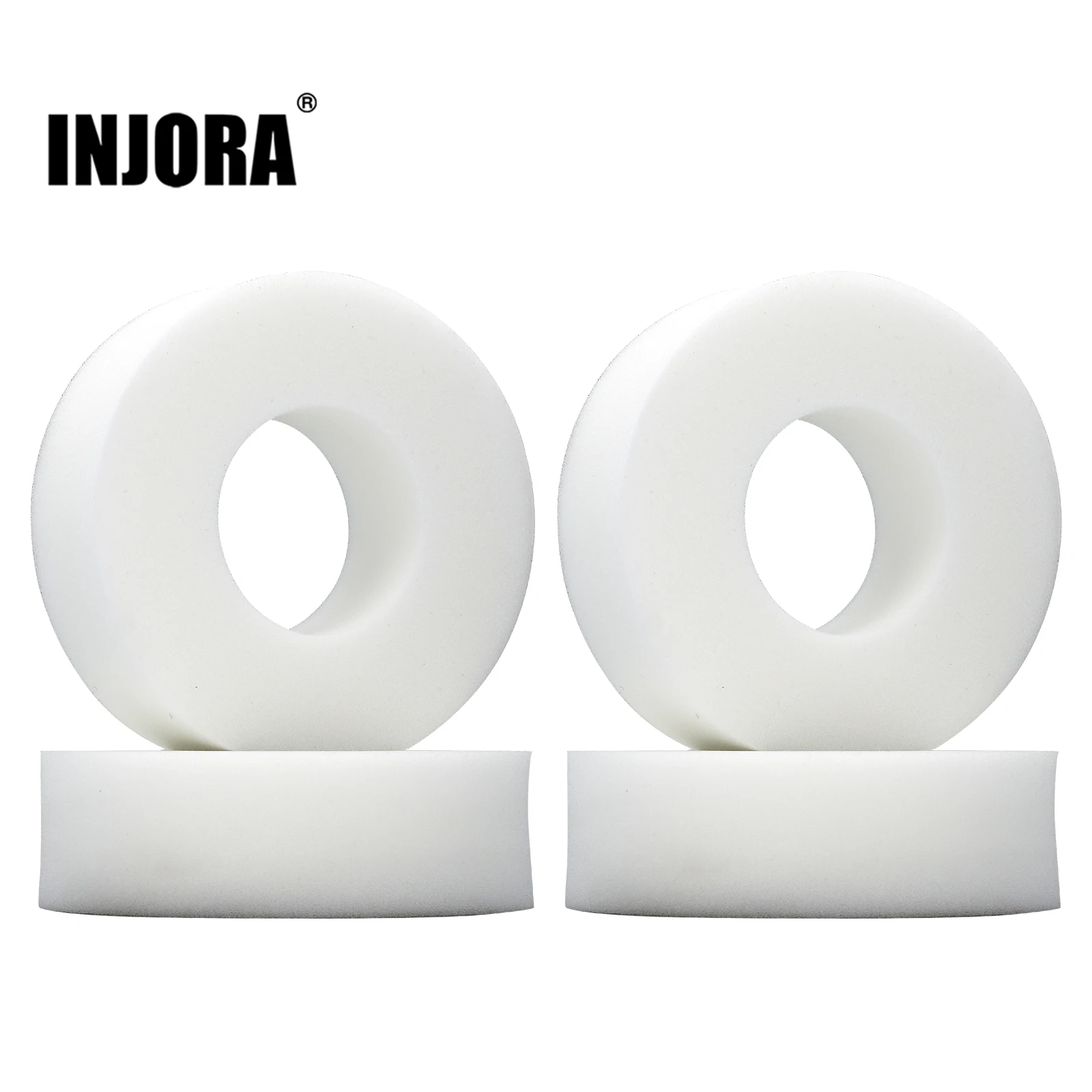 INJORA 120 мм закаленная пена подходит 1 9 &quot2 2&quot колеса шины для 1/10 RC Гусеничный