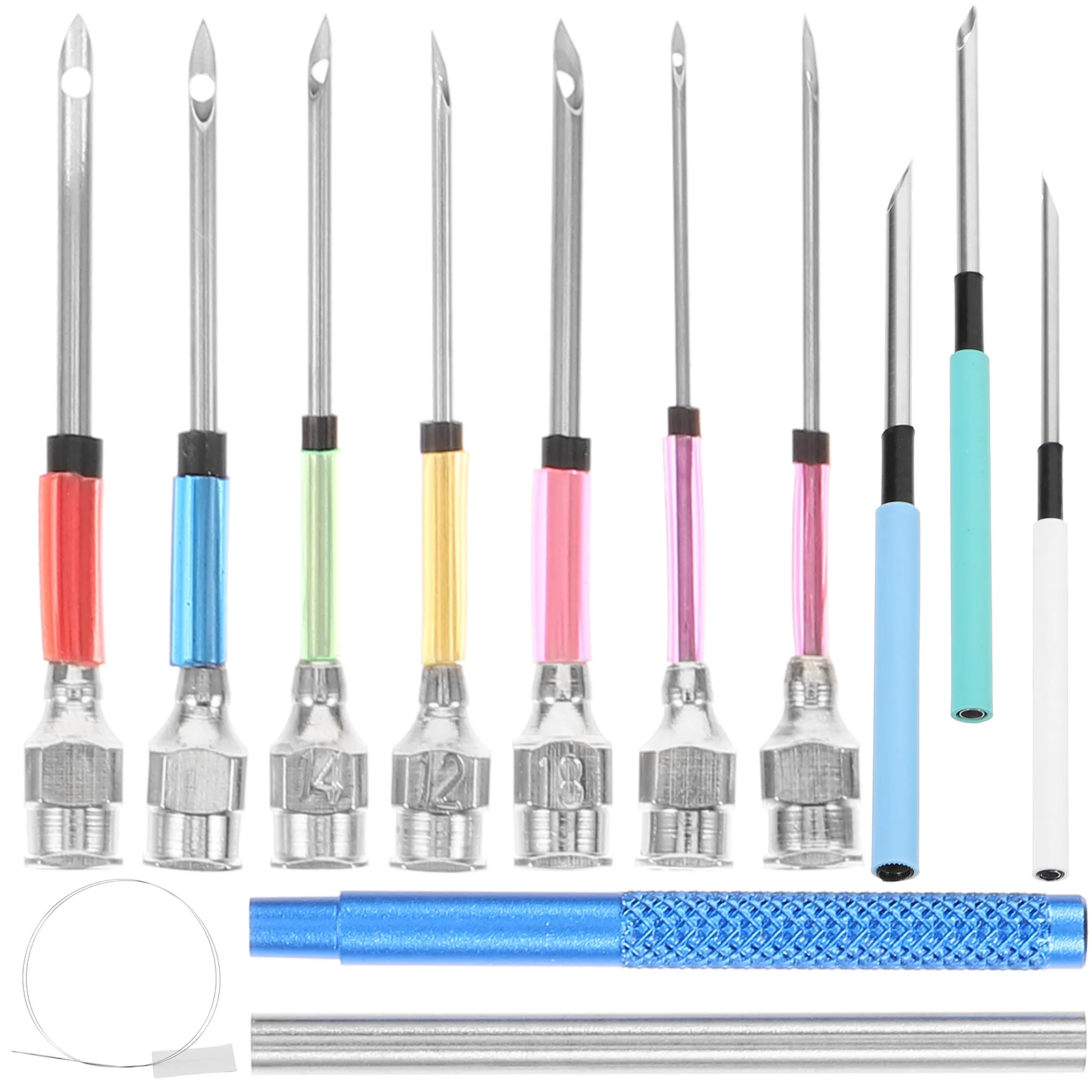 

Embroidery Tool Cross Stitch Kit Needles Punch Kits Adults Beginner Knitting Tools Metal Threader