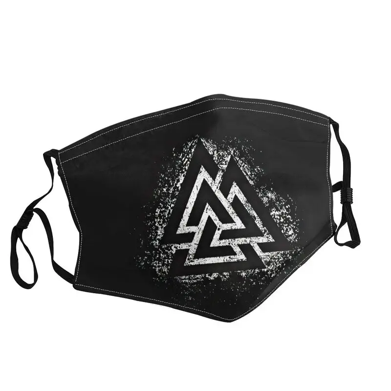 

Valknut Vikings Mask Anti Haze Dustproof Non-Disposable Face Mask Protection Cover Men Women Respirator Mouth Muffle