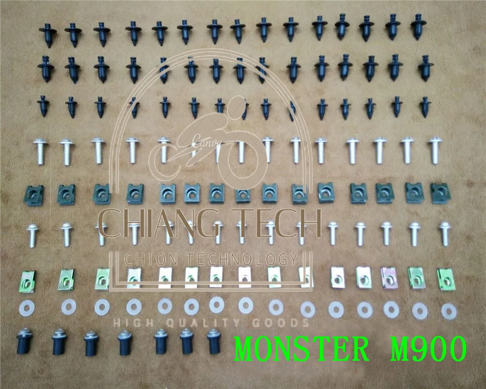 

Комплект обтекателей болты для кузова винты для DUCATI MONSTER M900 1994-1999