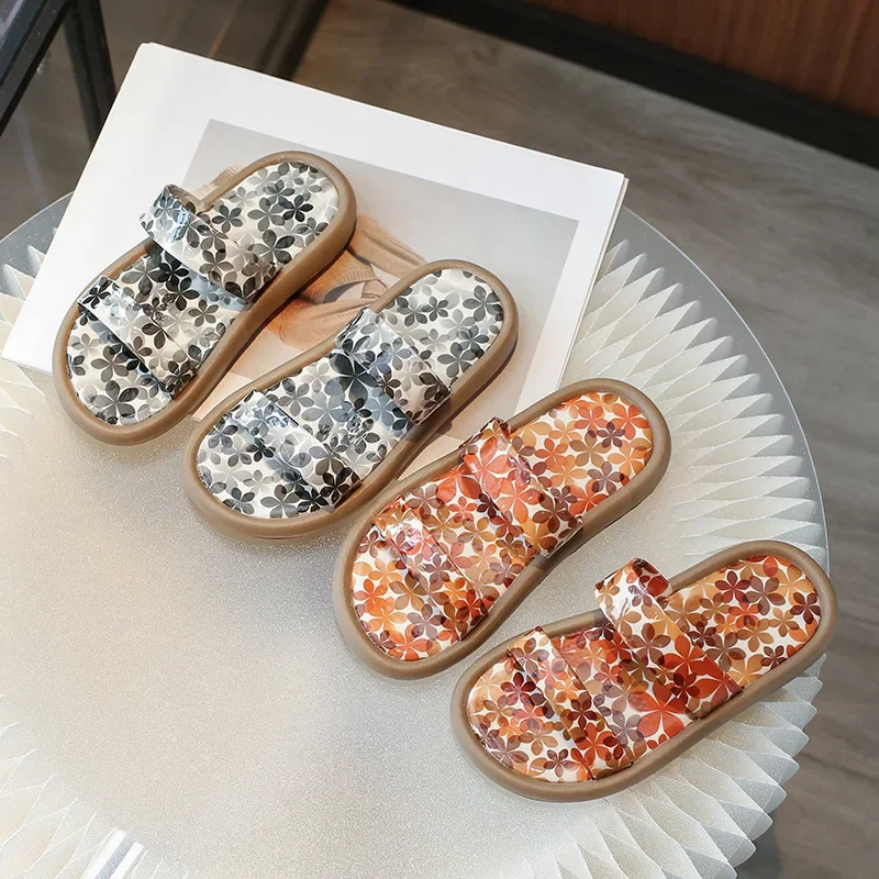 Летние тапочки для девочек новая богемная обувь принцессы сандалии с мягкой