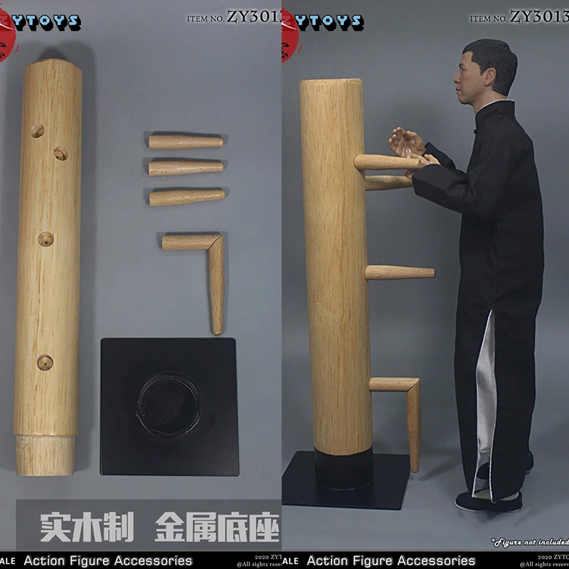 

ZY3013 1/6 Soldier Accessories Practicing Stakes Chinese Kongfu Fit For 12 inch Action Figure Dolls in sotck