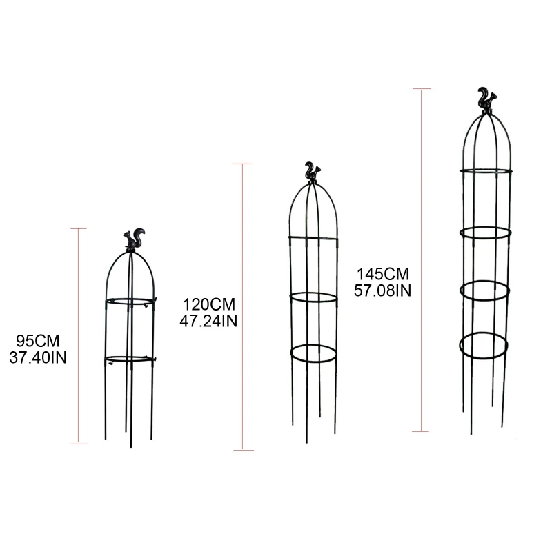 

Utility Plant Trellis Stable Detachable Plant Holding Rack Indoor Outdoor Plants Support Frame for Flowers Vine Durable 667A