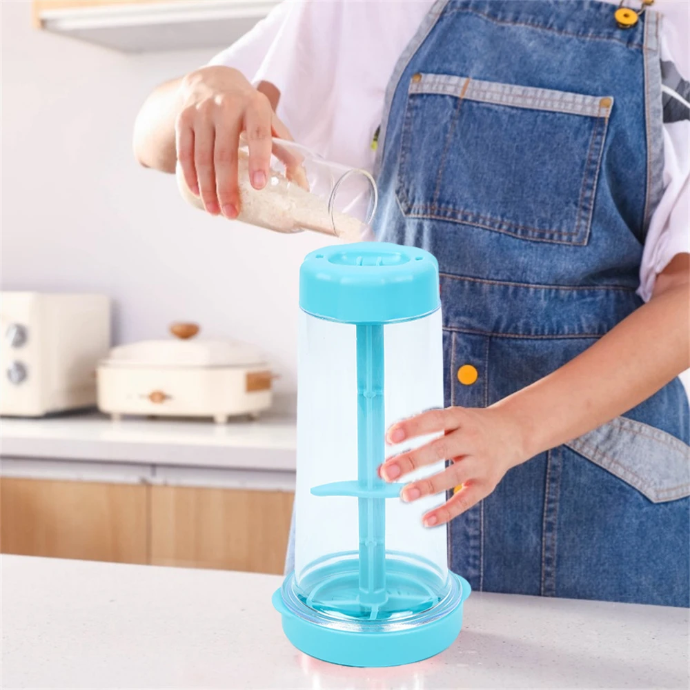 

Flour Sieve Multi-function Efficient Kitchen Tools Convenient Plastic Baking Tools Plastic Flour Mixing Tool Pastry Tools