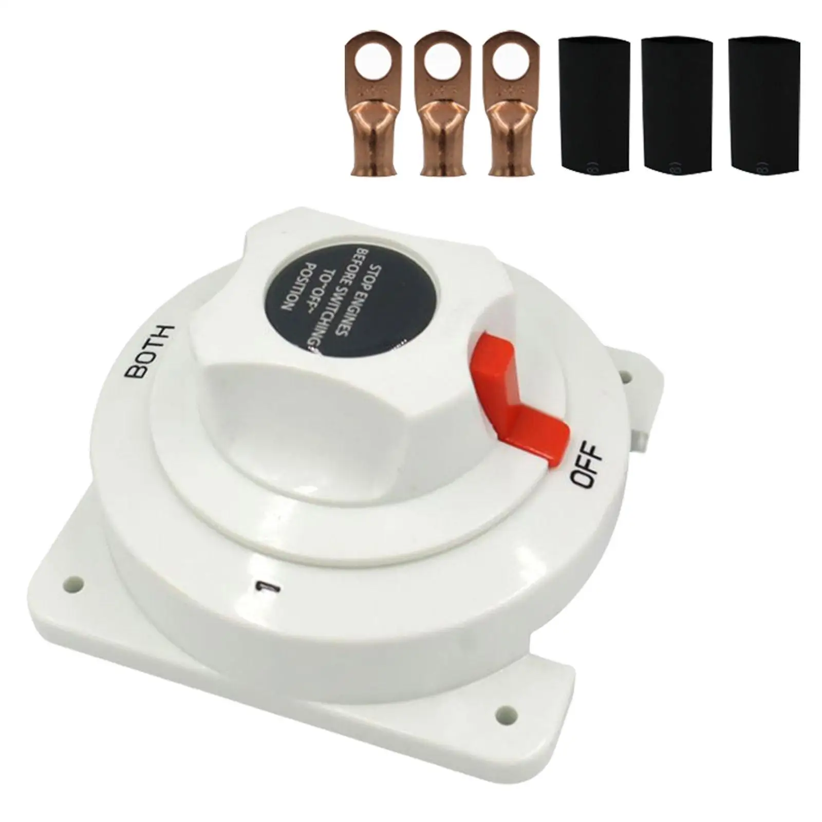 

Marine DC Battery Selector Switch 3 Position 6V 12V 24V 32V 300 Amp Max