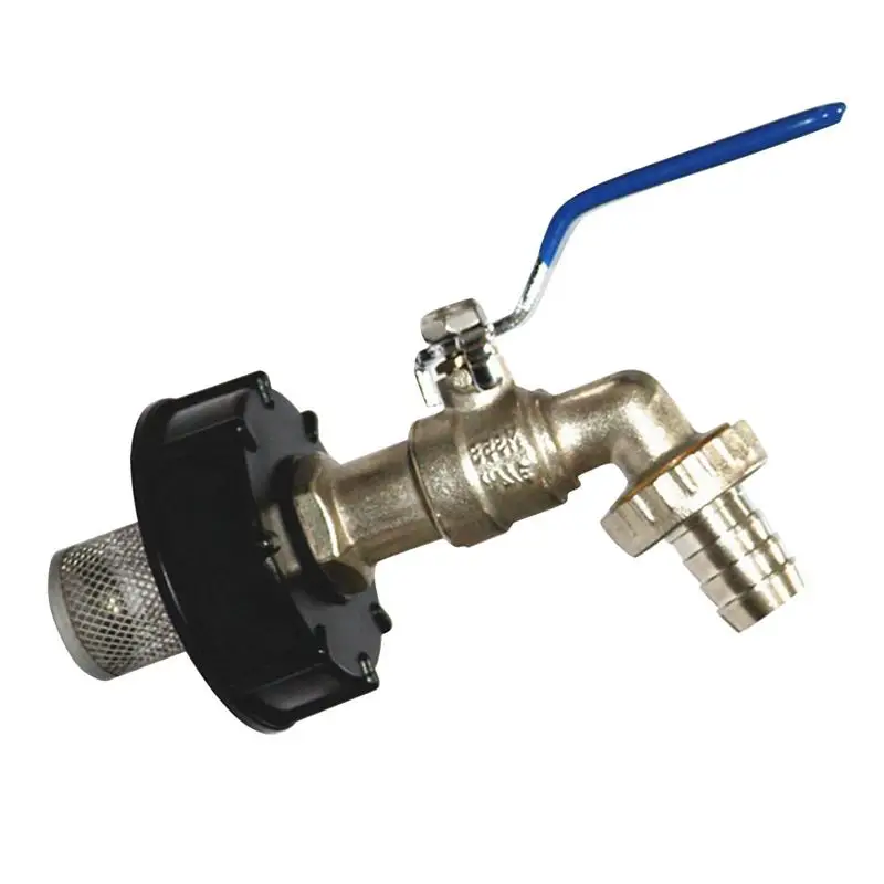 

Rain Barrel Spigot 1/2-inch IBC Tote Tank Adapter Faucets S60x6 Coarse Thread Fitting Connector Water Tank Connector Replacement