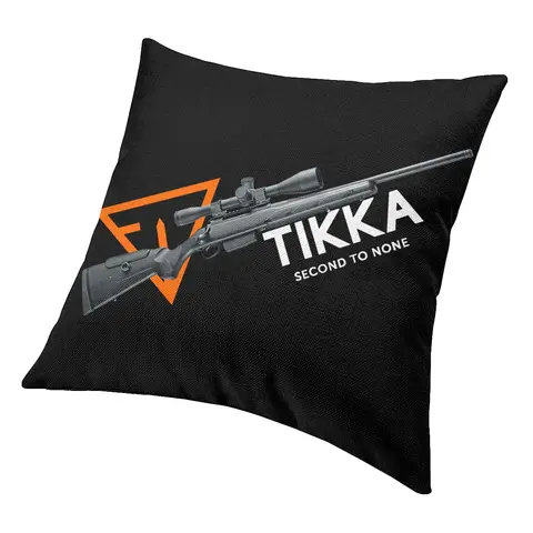 Modern Tikka T3 Tac Bolt Action Sniper Rifle Firearms 01 Pillowcase Throw Pillow Cover Washable Home Decor Zipper Type