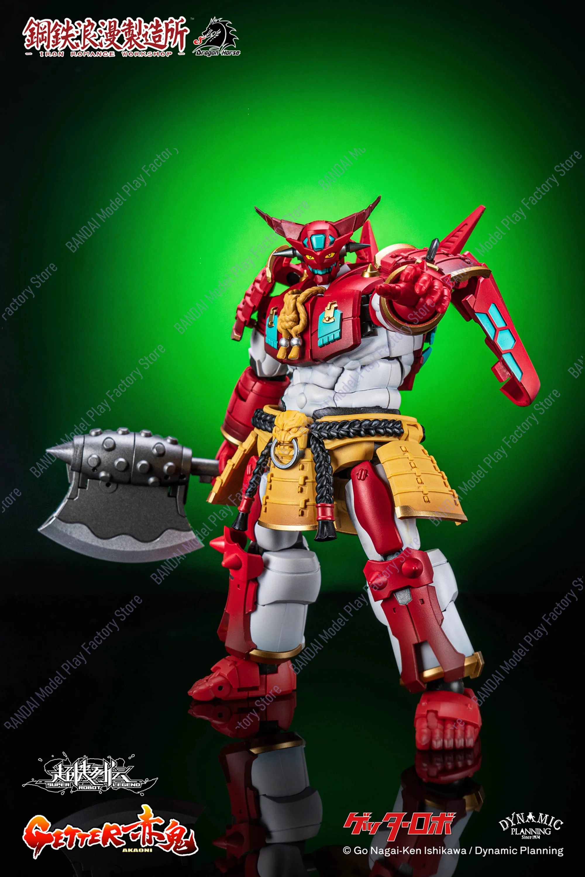 Фото В наличии: Трансформируемая фигурка Super Robot Legend SRL-01 Getter-Akaoni из серии Iron Romance Workshop №4