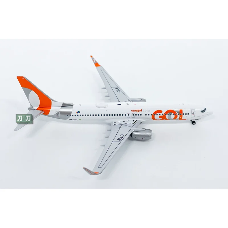 Фото Масштабная модель самолета NG 1/400 Gore Airlines B737-800 PR-GTN из литого сплава, коллекционный декоративный предмет, подарок №3