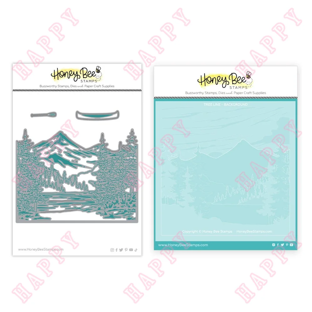 

Plastic Stencils Summer Metal Cutting Dies And Lakeside Scene Builder Scrapbook Bookmark Envelope Paper Craft Embossing Handmade