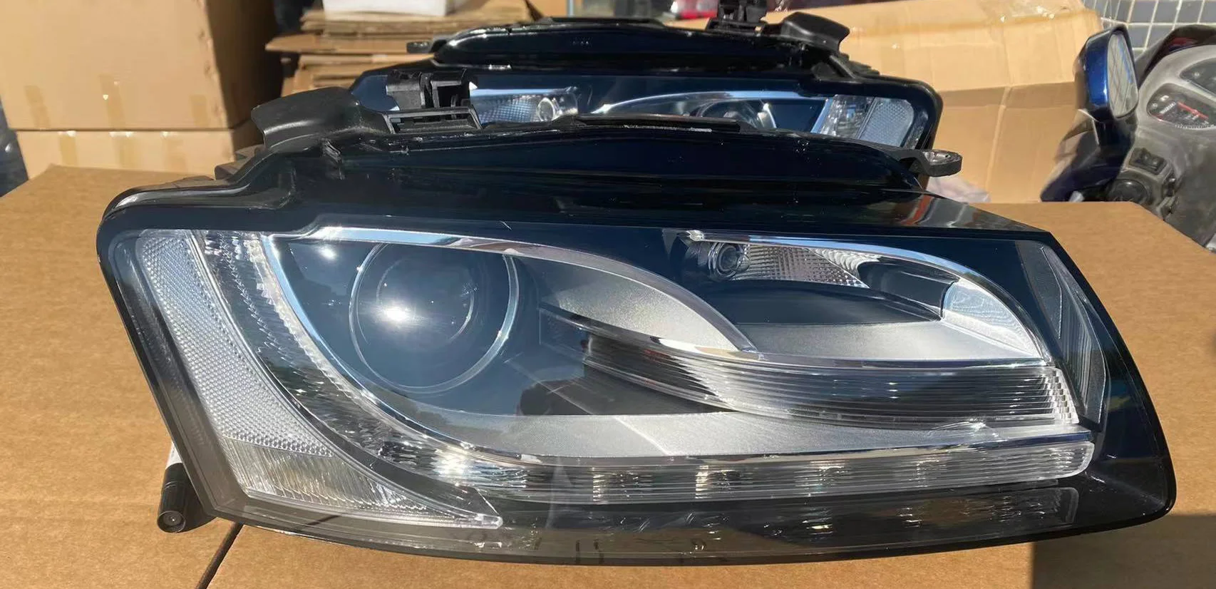 1 шт. автомобильные аксессуары фары для Audi S5 B8 дневные 2011 ~ 2016y противотуманные