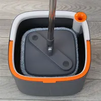 Spin Mop Cleaning Tools Easy To Drain House Gadgets Accessories Free Hand Washing Floor Sweeper with Bucket Rotating Household