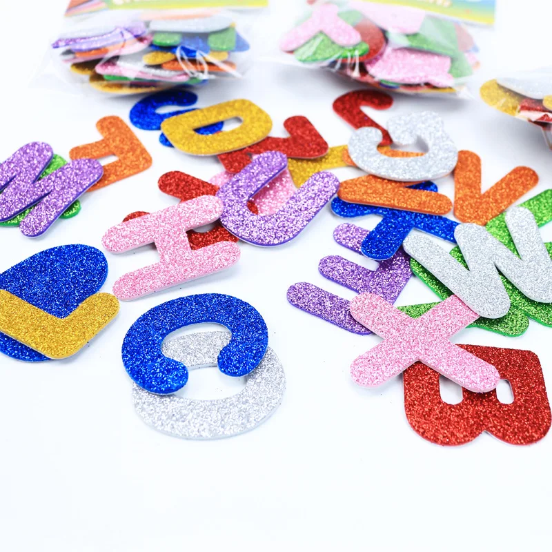 

26 шт./упаковка, блестящие наклейки для игрушек