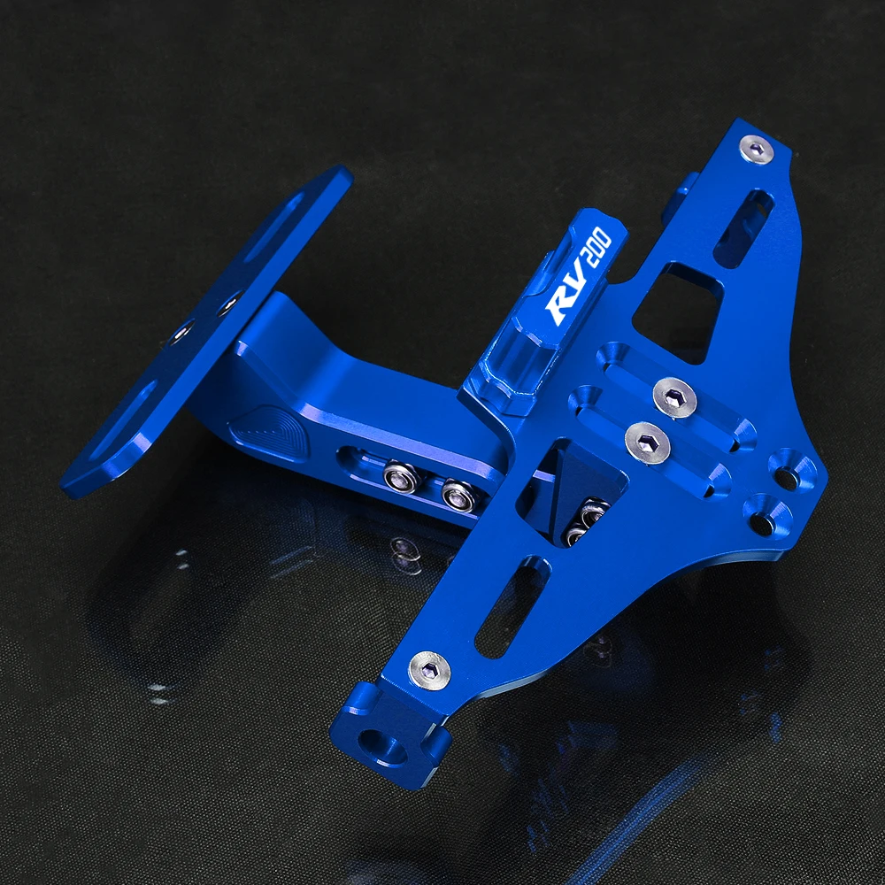 

Для Suzuki RV200 RV 200 2016-2017 мотоциклетный регулируемый кронштейн держатель номерного знака Рамка номерной знак аксессуары для мотоциклов