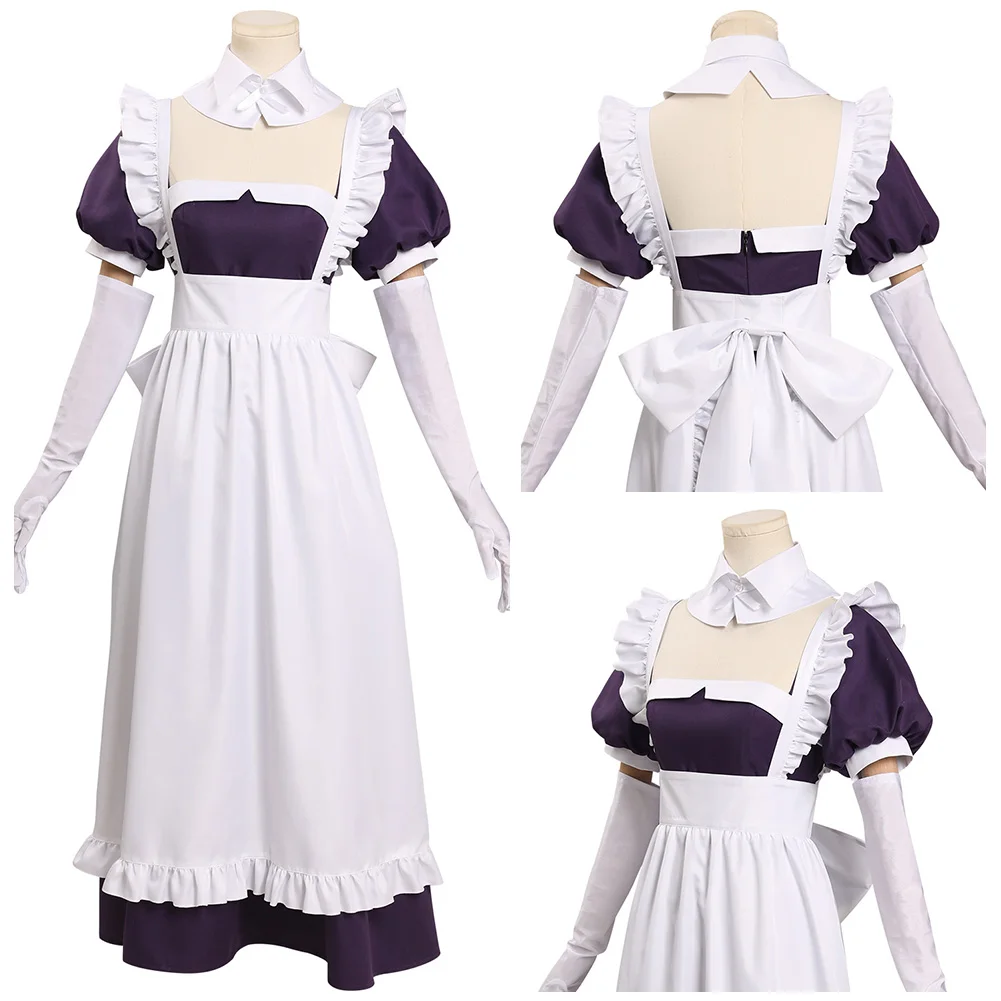 

The Maid I Hired Recently Is Mysterious Lilith Cosplay Costume Maid Dress Outfits Halloween Carnival Suit