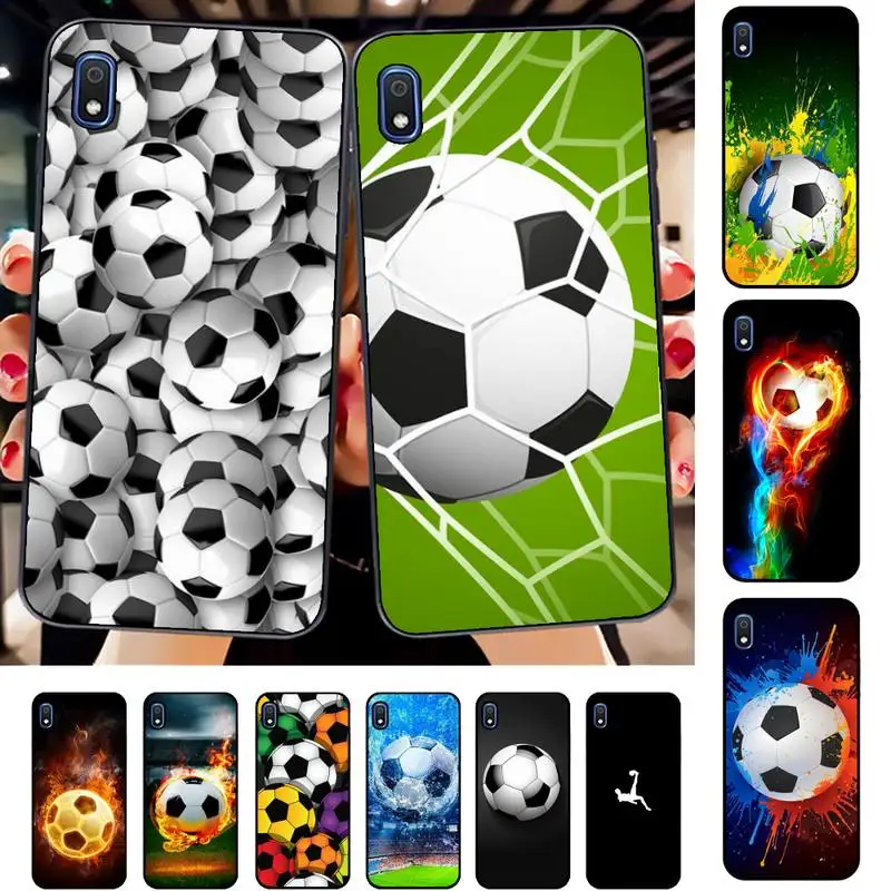 

Football Soccer Phone Case for Samsung A51 01 50 71 21S 70 31 40 30 10 20 S E 11 91 A7 A8 2018