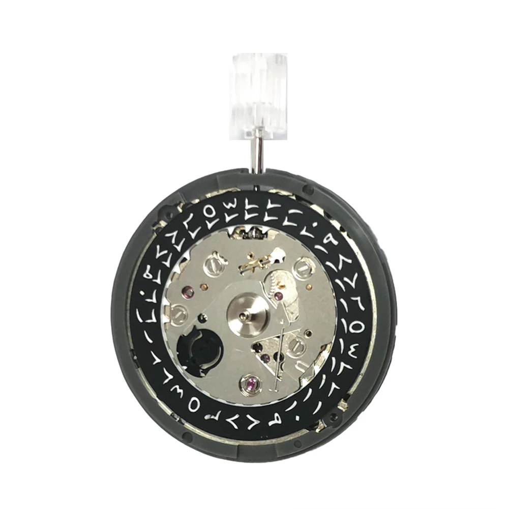 

NH35 Automatic Mechanical Movement Disc At 3.0 Mod Replace Mechanism NH35A 24 Jewels High Accuracy Black