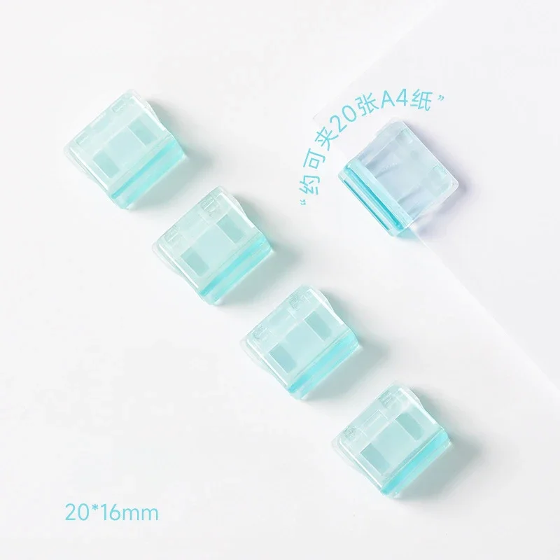 

Пластиковые мини зажимы для бумаг 5/10 шт.