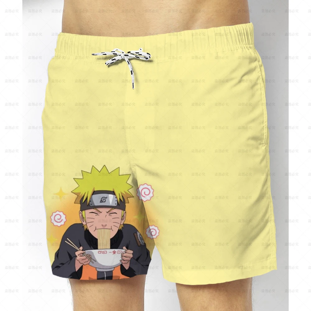 

Kakashi Japanese anime cute cool shorts summer men's parent-child boutique shorts new 3D printing breathable shorts roll Naruto