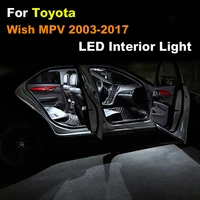 interior led light for toyota wish mpv 2003 2014 2015 2016 2017 canbus car vehicle bulb indoor dome map trunk lamp no error kit