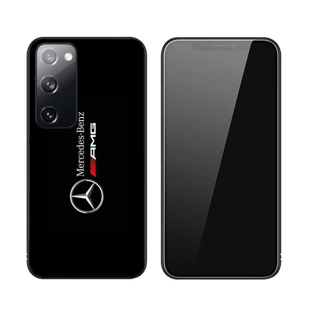 Mercedes Benz Car Phone Case for Samsung Galaxy S23 S21 S10 S30 S20 S22 S8 S9 S30 Pro Plus Ultra Fe Design New Black Phone Cover