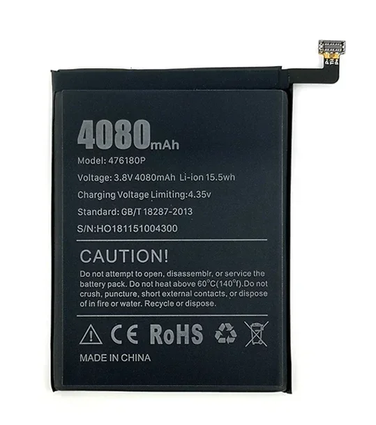 100% аккумулятор емкостью 4080 мАч для мобильного телефона Vernee T3 Pro на складе