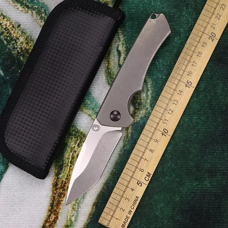 

Складной нож для улицы Sailfish M390, из порошковой стали, титанового сплава, складной нож, портативный нож для кемпинга на открытом воздухе, фрукт...