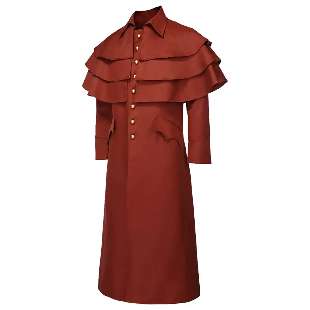 Платье священника средневековой эпохи Возрождения винтажные халаты для