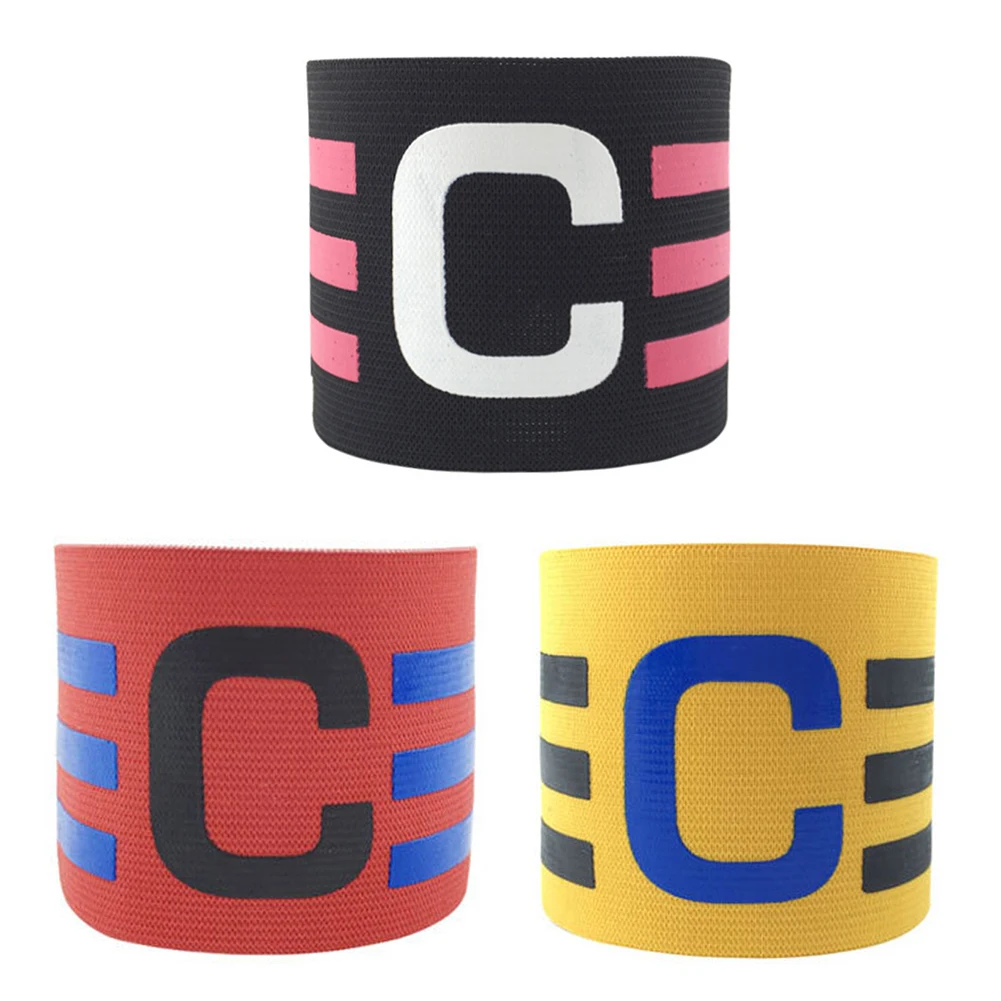 

1 Pc Nylon Professional Football Armband Adjustable Soccer Arm Band Leader Match Football Armband Captain Armband Band