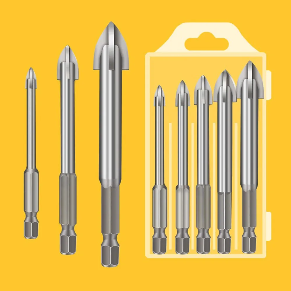 

Drilling Triangle Bit Cemented Carbide Equipment Power Tools Tool Universal Bits Cross Efficient Multifunctional
