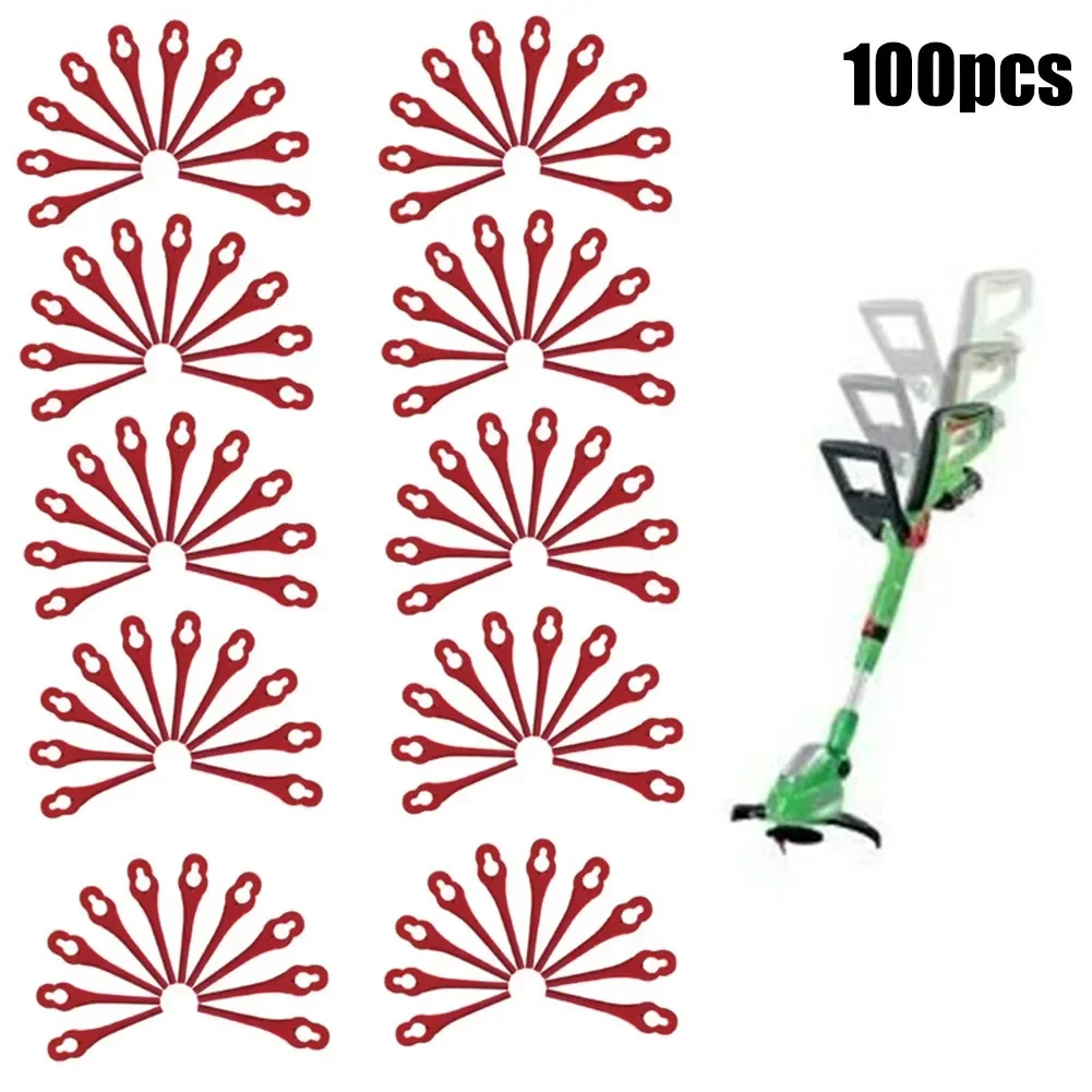 100 шт. пластиковые лезвия для триммера Florabest FRTA 20 A1