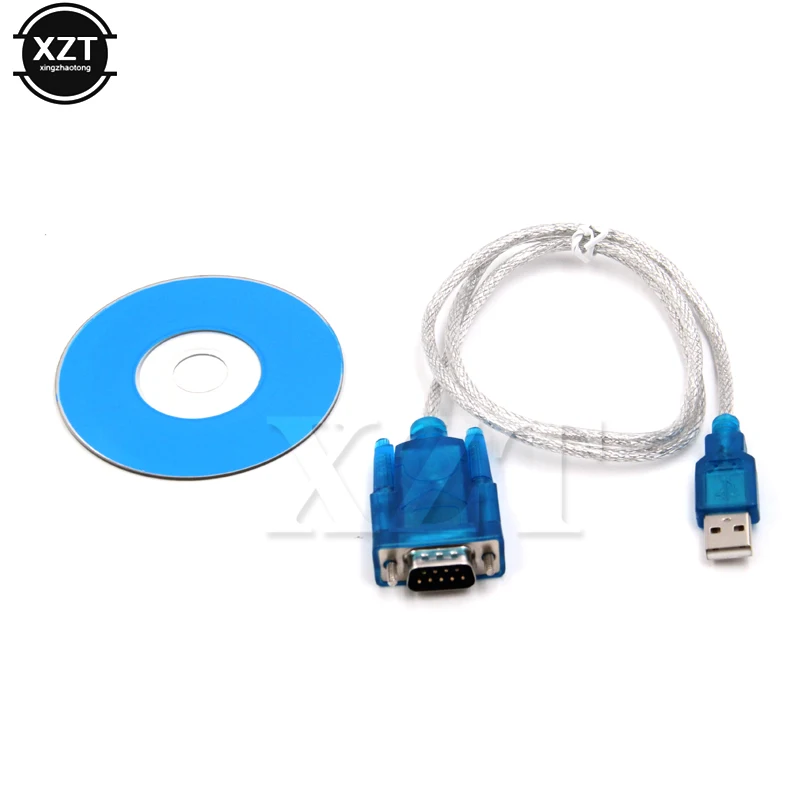 USB-кабель CH340 для порта RS232 см переходник с USB на 9 pin кабель DB9 USB-адаптер ПК