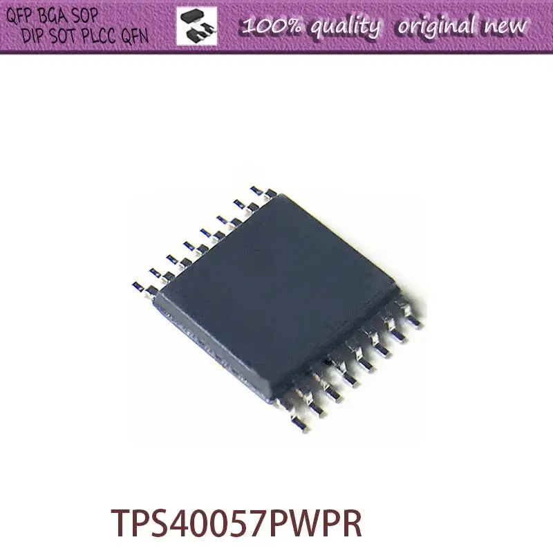 

Новинка TPS40057PWPR TPS40057 40057 40057PWPR 16-HTSSOP