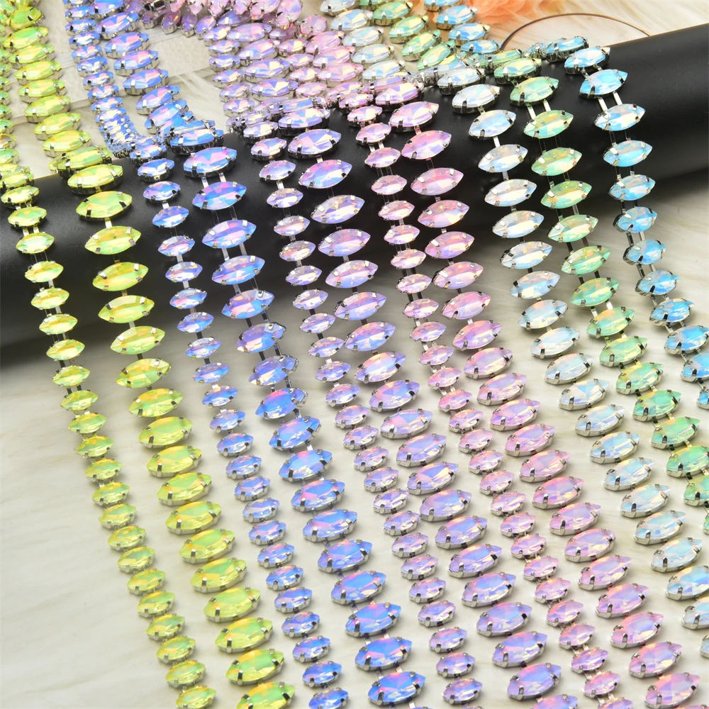 Хрустальная цепочка XINMILLIE для декора