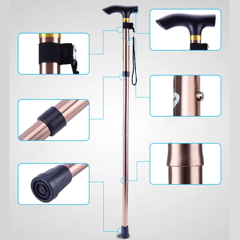 Трость телескопическая дубинка походные треккинговые палки металлическая