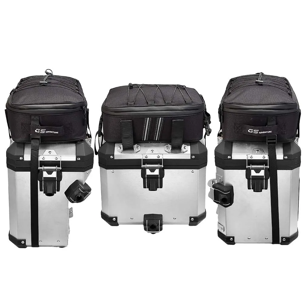 Универсальная верхняя коробка Panniers сумка чемодан сумки для багажа BMW R1250GS KAWASAKI