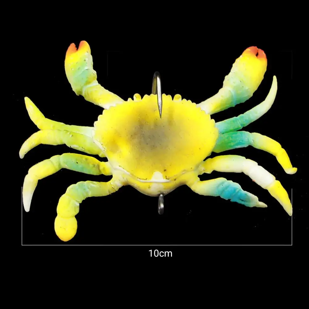 10 см/40 г искусственная приманка из ПВХ износостойкая антикоррозийная для рыбалки