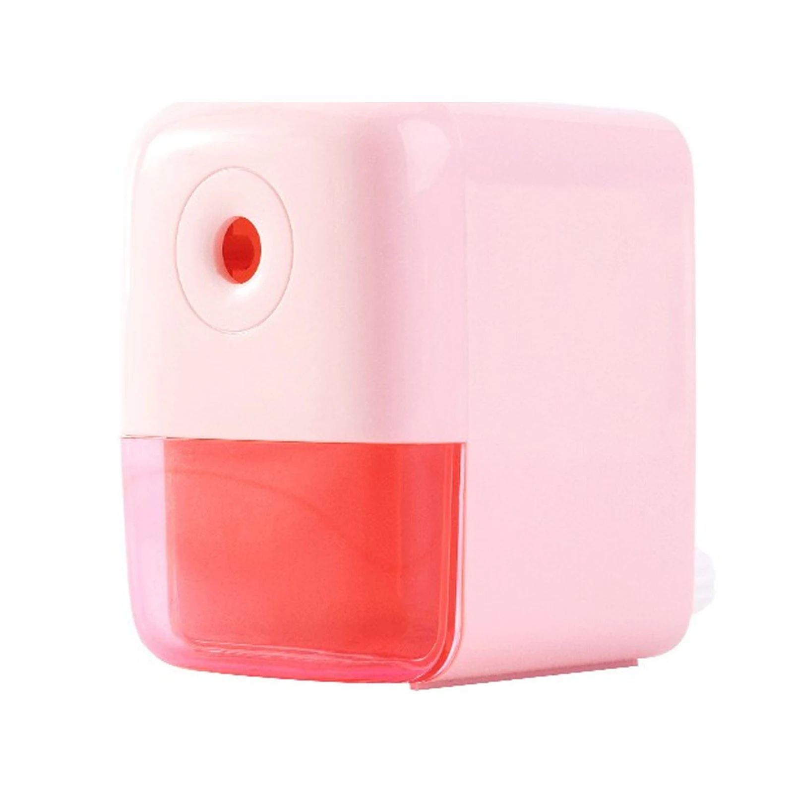 

Non Slip Portable School Office Gift For Children Easy Use Desktop Home Pencil Sharpener Hand Crank With Container Classroom