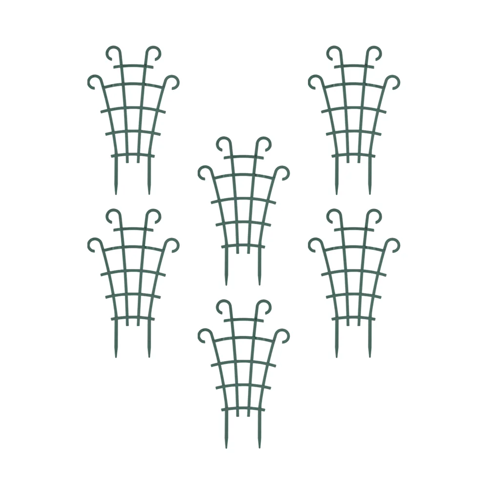 6 шт. подставка для цветов рама скалолазания кронштейн растений горшок комнатные