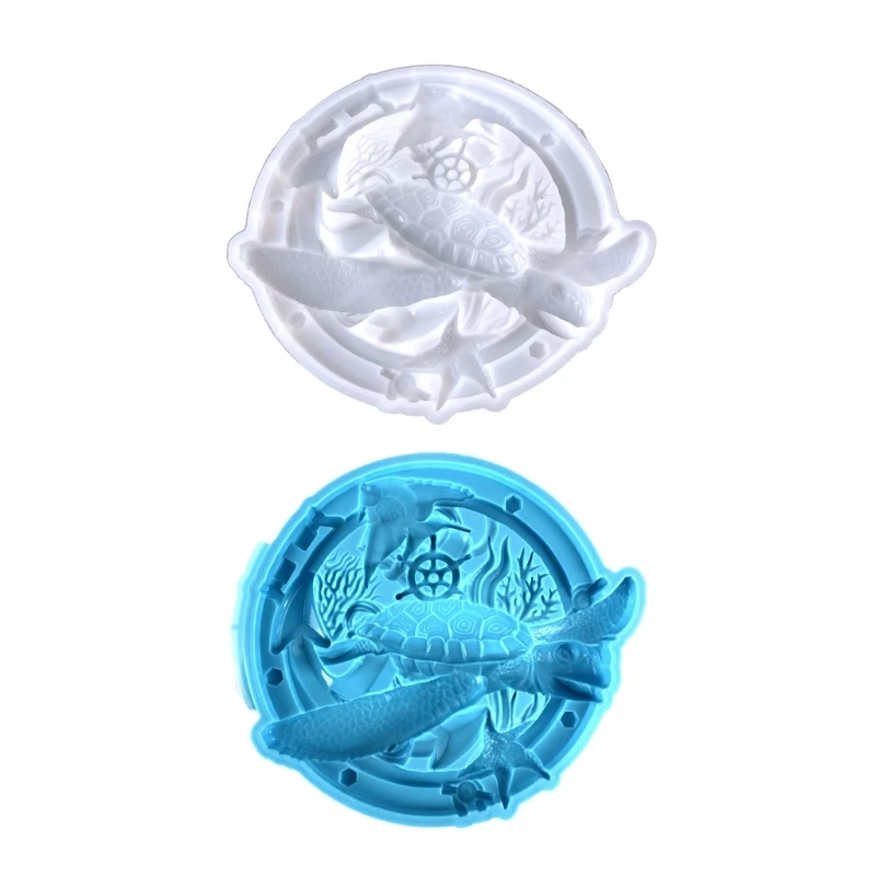 

F19D Valentines Marine Mold DIY Ornaments Pendant Epoxy Resin Crafting Mold