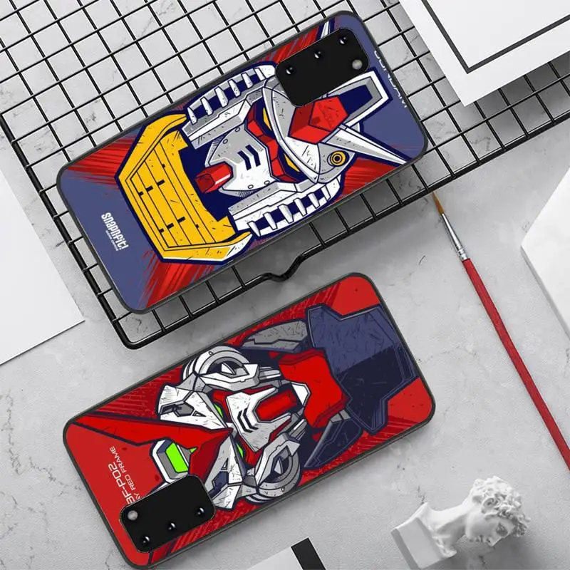 

YNDFCNB GUNDAM Phone Case for Samsung S10 21 20 9 8 plus lite S20 UlTRA 7edge