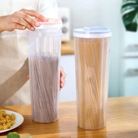 fashion cereal containers rotation lid large capacity food storage containers spaghetti storage box