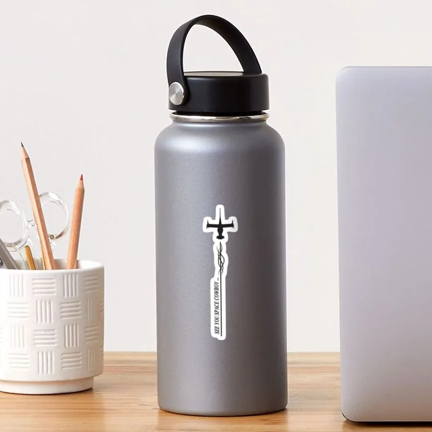 5 шт. ковбойские наклейки на окна See You Space