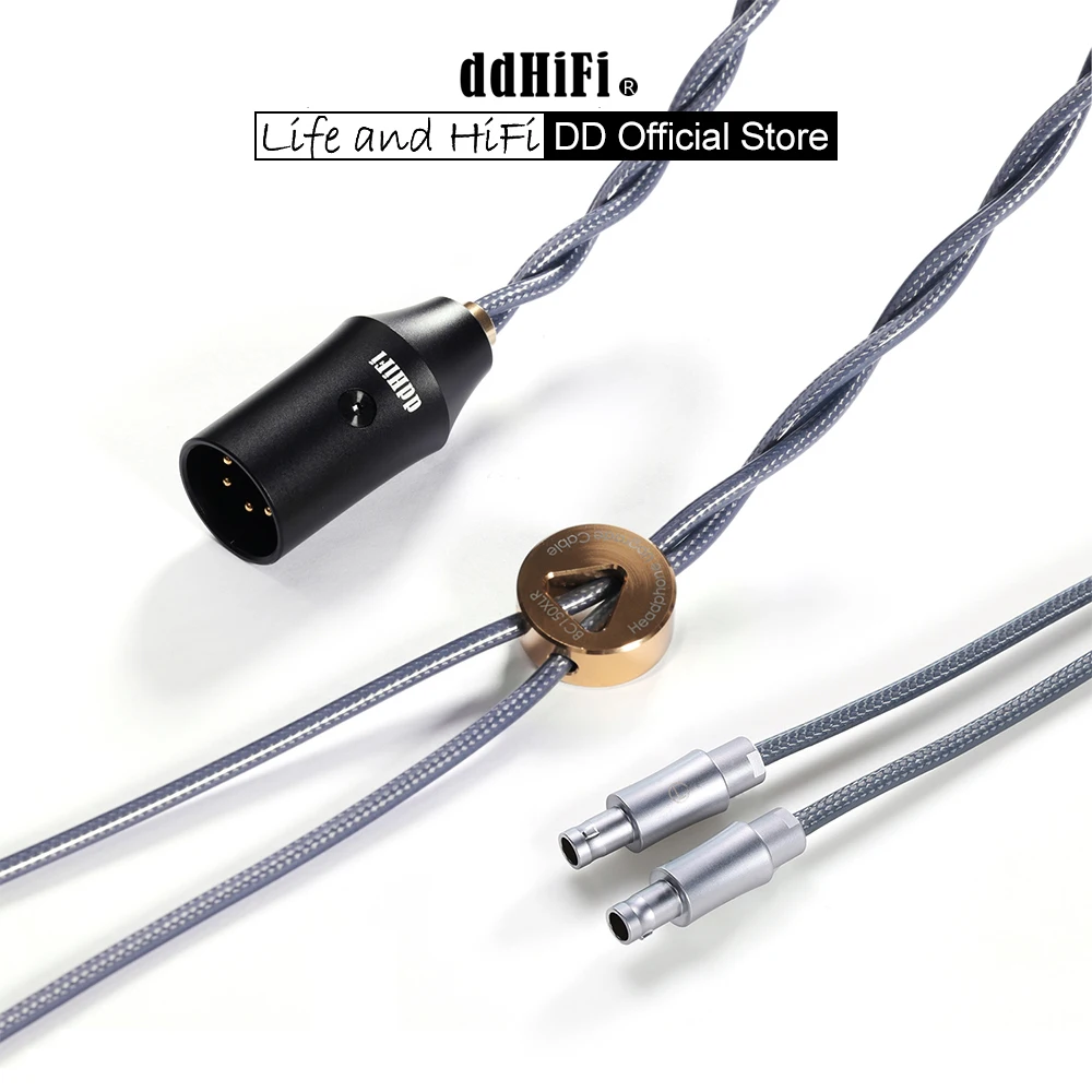 DD ddHiFi BC150XLR Сбалансированный серебристый кабель для обновления наушников с