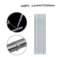 20pcs aluminum welding rod 33cm low temperature round soldering rods 380%c2%b0c 1 6mm