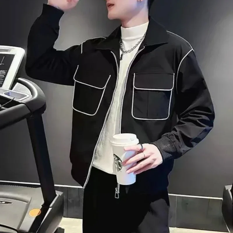 Мужские куртки-карго весенне-осенние мужские пальто высокое качество