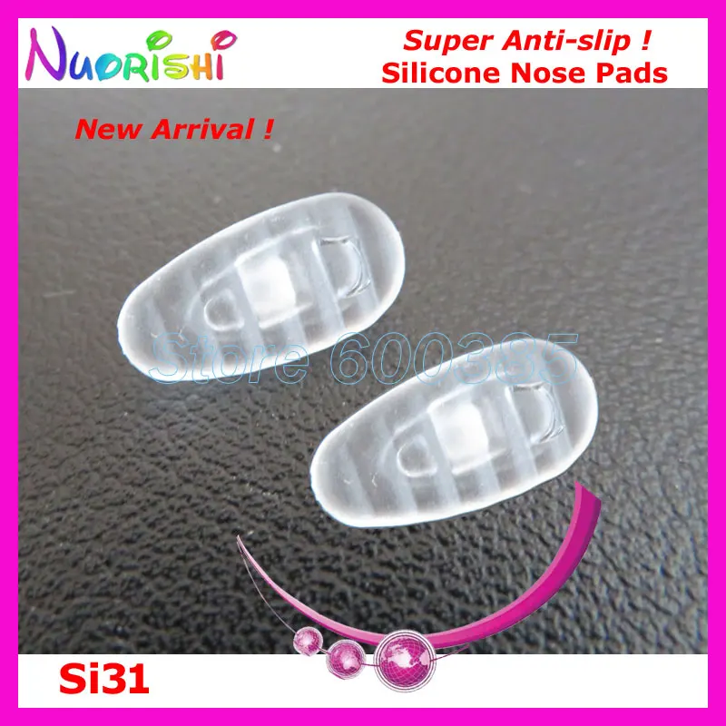 2000pcs Si3115 Super Anti Slip Glasses Eyewear Eyeglass Silicone Nose Pads Free Shipping