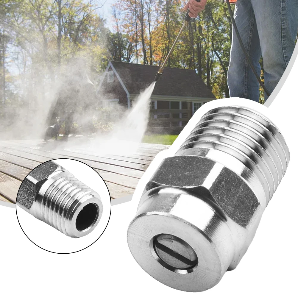 

1Pcs Pressure Washer Surface Cleaner Nozzle 1/4 Inch Male NPT For Water Broom Undercarriage Cleaner Surface Cleaner Dust Cleaner